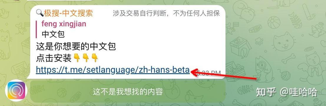 电报汉化方法